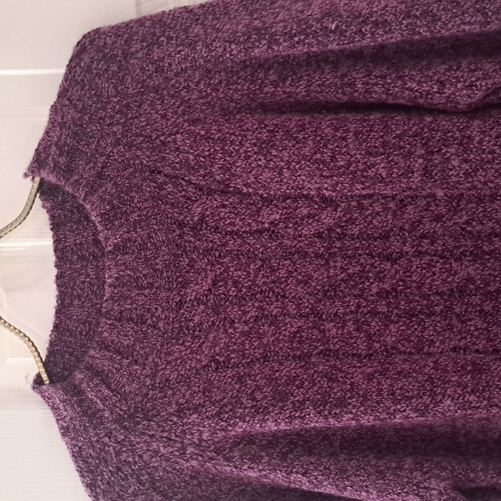 Memphis Jones Women's Purple Sweater Sz Small - Picture 2 of 6